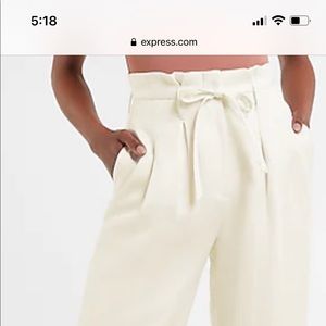 Express ankle high rise pants size 8